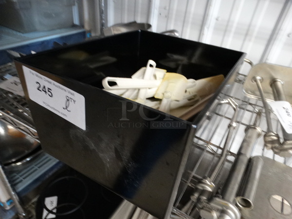ALL ONE MONEY! Lot of Various Poly Utensils in Bin! - Image 3 of 5
