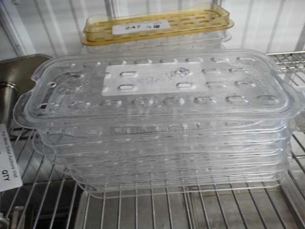 12 Poly 1/3 Size Drop In Bin Straining Inserts. 12 Times Your Bid! - Image 2 of 3