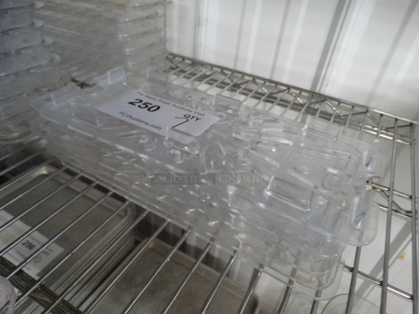 7 Clear Poly 1/3 Size Drop In Bin Straining Inserts. 7 Times Your Bid! - Image 3 of 3