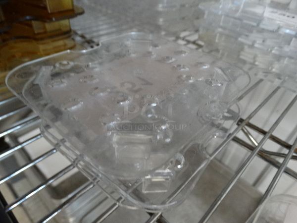 5 Clear Poly 1/6 Size Drop In Bin Straining Inserts. 5 Times Your Bid! - Image 2 of 2