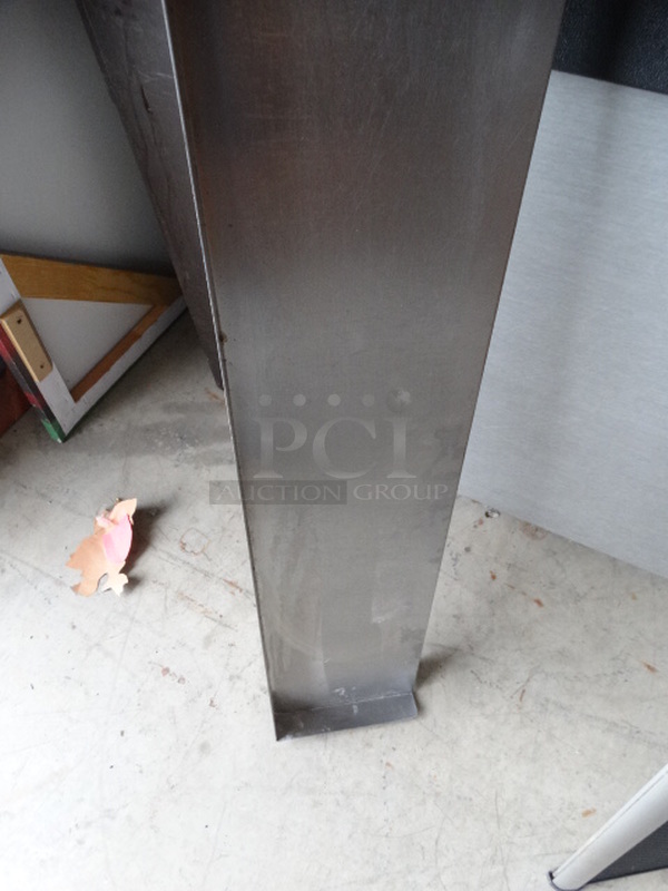 Stainless Steel Shelf. 48x8x8 - Image 3 of 3