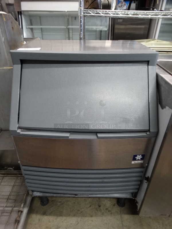 SWEET! Manitowoc Model QD0212A Stainless Steel Commercial Air Cooled Self Contained Ice Machine. 115 Volts, 1 Phase. 26x25x39