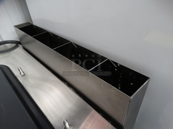 BEAUTIFUL! 2008 Taylor Model C709-33 Stainless Steel Commercial Floor Style Air Cooled Single Flavor Soft Serve Ice Cream Machine on Commercial Casters. 208-230 Volts, 3 Phase. 21x33x61.5 - Image 9 of 9