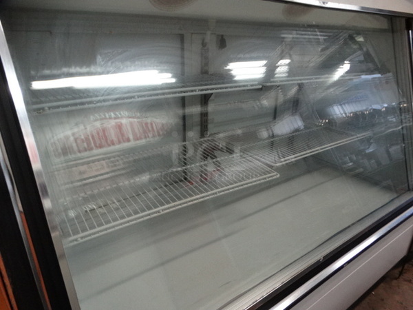 GREAT! Master Bilt Stainless Steel Commercial Floor Style Deli Display Case Merchandiser w/ Poly Coated Racks. 60x31x55. Tested and Working! - Image 4 of 6