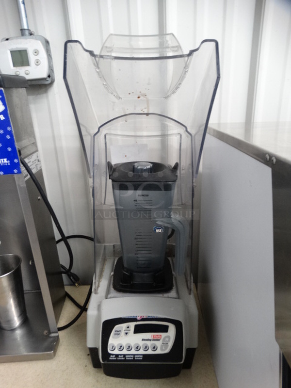NICE! Vita Mix Model VM0115A Metal Commercial Countertop Blender w/ Pitcher and Clear Poly Cover. 120 Volts, 1 Phase. 9x11x22. Tested and Working! - Image 5 of 7