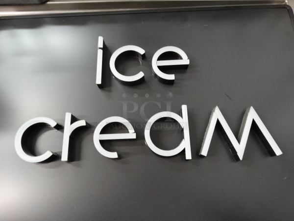 iLight Technologies Ice Cream Sign. 30x2x20 - Image 3 of 6