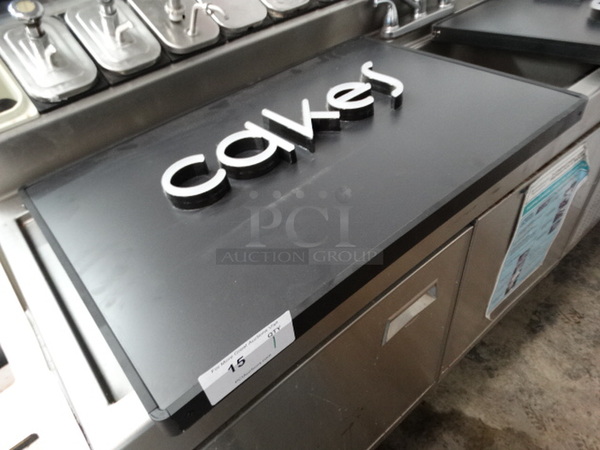 iLight Technologies Cakes Sign. 30x2x20 - Image 3 of 6