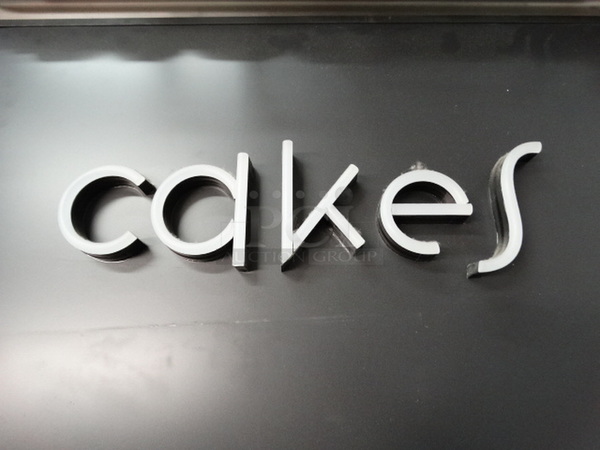 iLight Technologies Cakes Sign. 30x2x20 - Image 4 of 6
