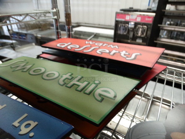 ALL ONE MONEY! Lot of 9 Magnetic Signs! Includes 10.5x2x5 - Image 5 of 6