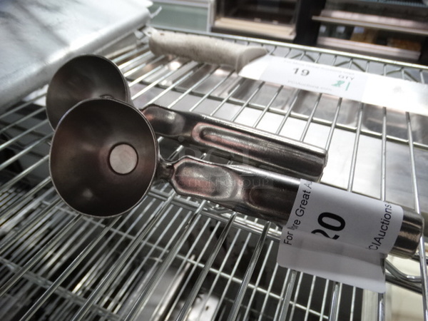 2 Metal Ice Cream Scoops. 8". 2 Times Your Bid! - Image 1 of 4