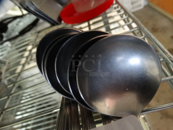 9 Metal Ladles. 6". 9 Times Your Bid! - Image 3 of 3