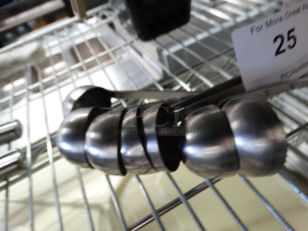 7 Metal Ladles. 10". 7 Times Your Bid! - Image 2 of 3