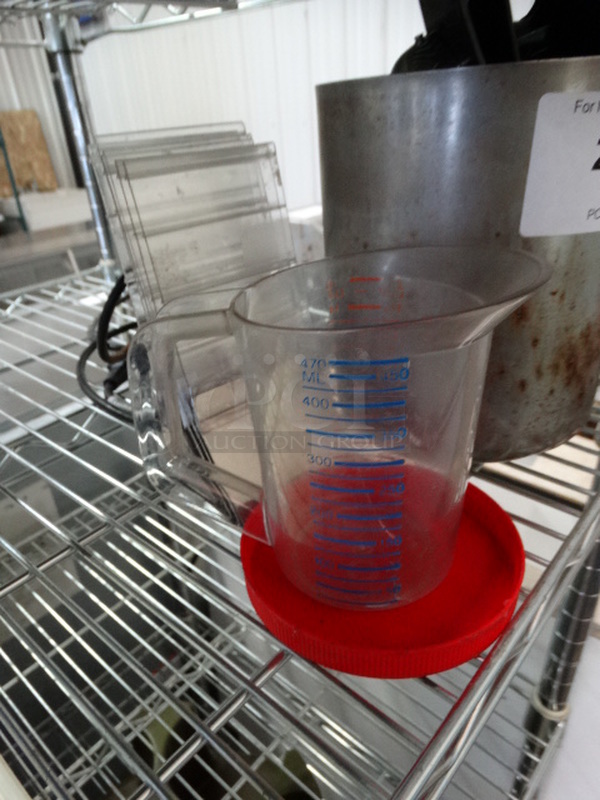 ALL ONE MONEY! Lot of Various Items Including Metal Cylindrical Bin and Poly Pitcher! - Image 2 of 4