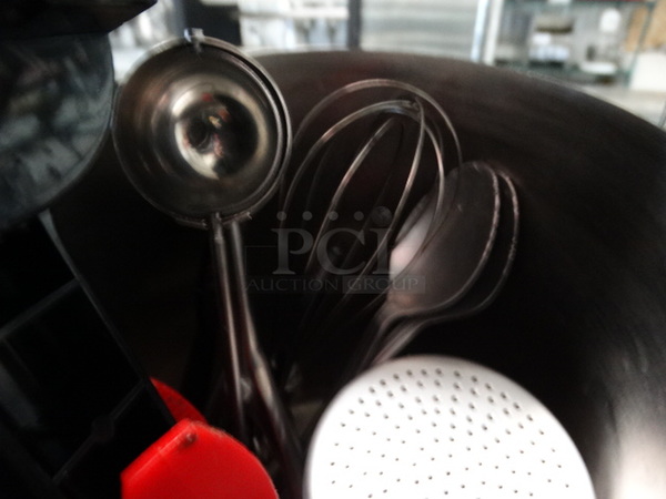 ALL ONE MONEY! Lot of Various Items Including Metal Cylindrical Bin and Poly Pitcher! - Image 3 of 4