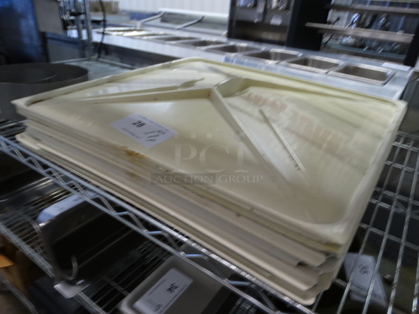 ALL ONE MONEY! Lot of 8 Poly White Pieces! 22x2x20 - Image 2 of 5