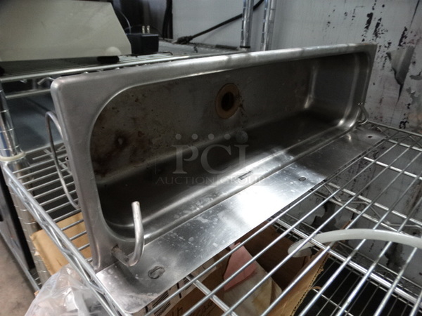 Stainless Steel Dipwell. 21x6x11