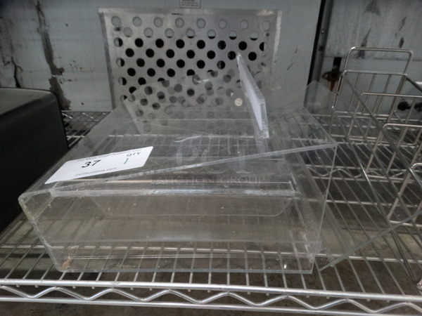 Poly Clear Bin. 19x11x6 - Image 1 of 3