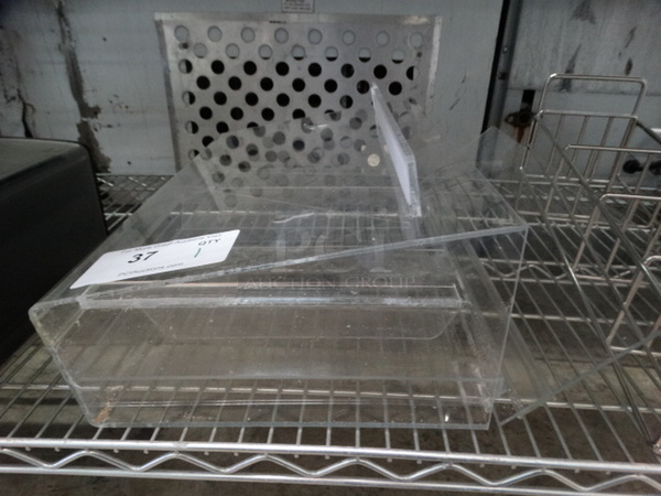 Poly Clear Bin. 19x11x6