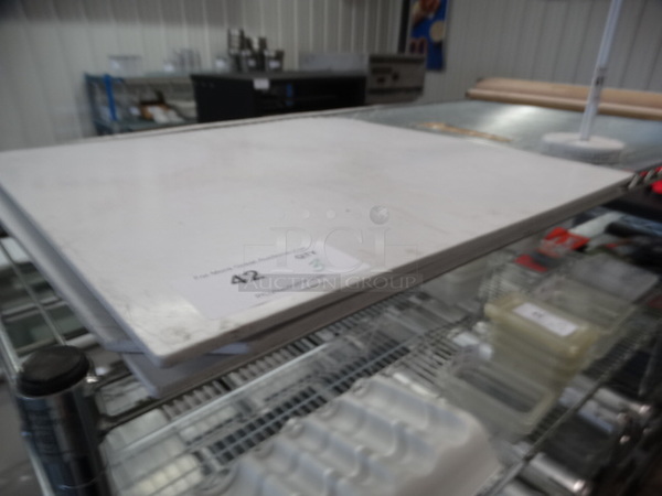 3 Poly Pieces. 20.5x20.5. 3 Times Your Bid! - Image 1 of 4