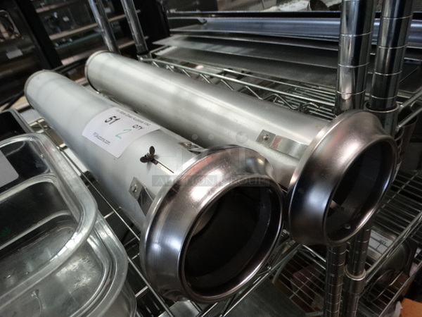 2 Metal Cup Dispensers. 5x5x24.5. 2 Times Your Bid! - Image 2 of 4