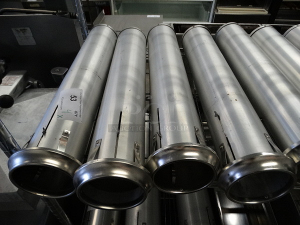 4 Metal Cup Dispensers. 5.5x5.5x24.5. 4 Times Your Bid! - Image 5 of 5