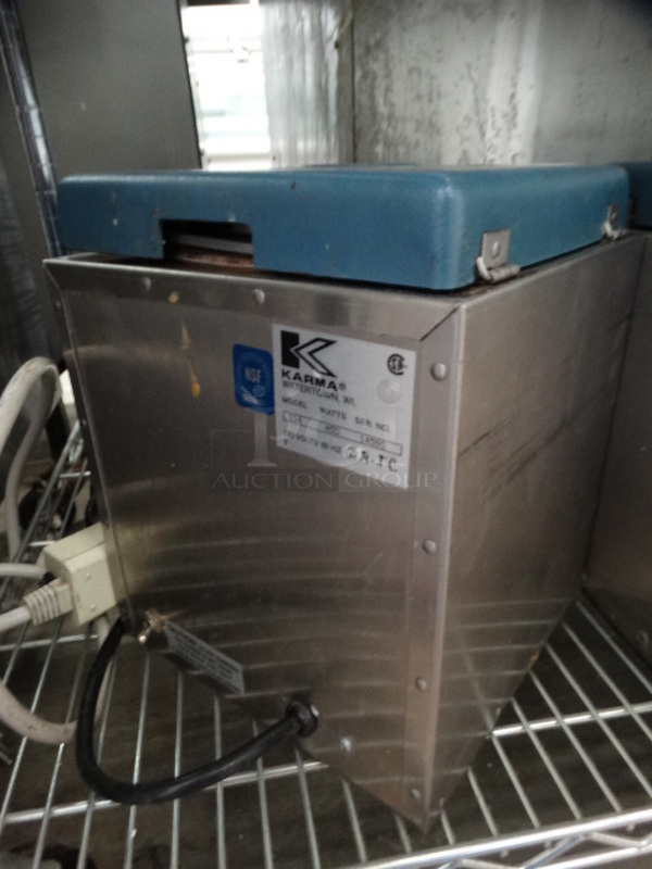 NICE! Karma Model 104 Stainless Steel Commercial Countertop Warmer. 120 Volts, 1 Phase. 8.5x8.5x10.5. Tested and Working! - Image 6 of 6