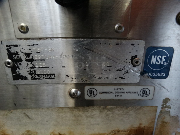 GREAT! Alto Shaam Model 767-SK Stainless Steel Commercial Cook N Hold Cabinet. 125 Volts, 1 Phase. 25.5x29.5x29.5. Cannot Test Due To Plug Style  - Image 9 of 10