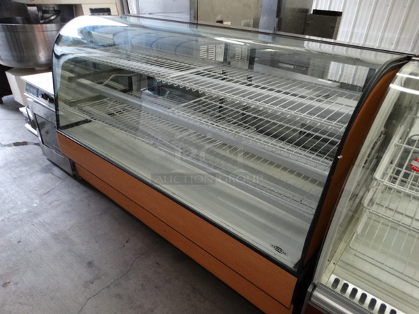 SWEET! Federal Commercial Floor Style Dry Display Case Merchandiser w/ Poly Coated Racks. 78x32x49 - Image 2 of 5