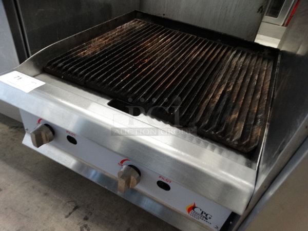 NICE! CPG Stainless Steel Commercial Countertop Gas Powered Charbroiler Grill. 24x27x16 - Image 3 of 7