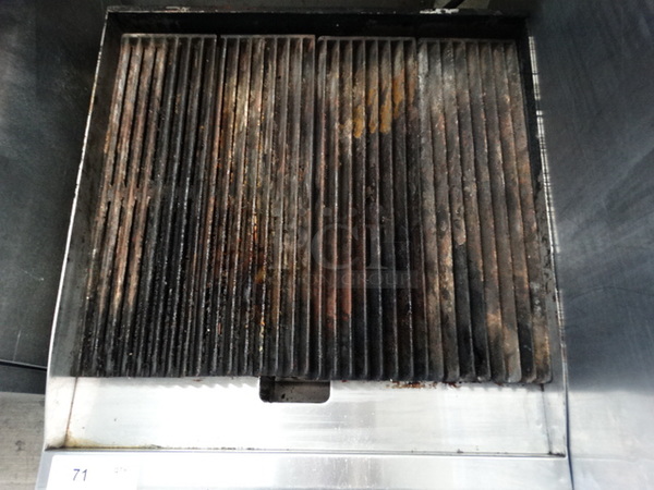 NICE! CPG Stainless Steel Commercial Countertop Gas Powered Charbroiler Grill. 24x27x16 - Image 5 of 7