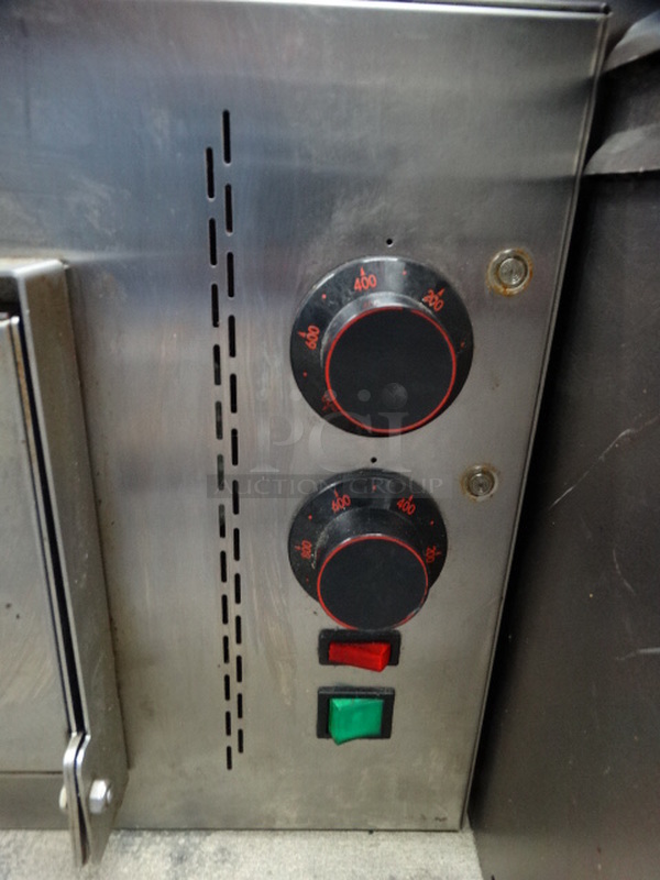 NICE! Stainless Steel Commercial Countertop Electric Powered Pizza Oven. 8.5x23x13 - Image 4 of 7