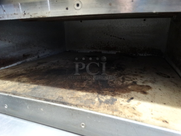NICE! Stainless Steel Commercial Countertop Electric Powered Pizza Oven. 8.5x23x13 - Image 6 of 7