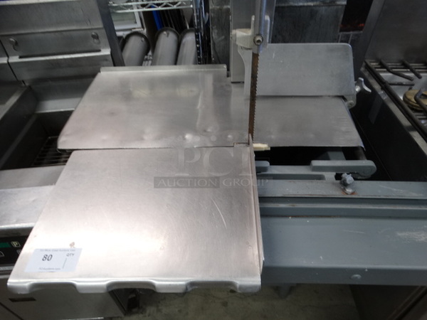 FANTASTIC! Hobart Metal Commercial Floor Style Meat Saw. 38x34x74 - Image 7 of 9