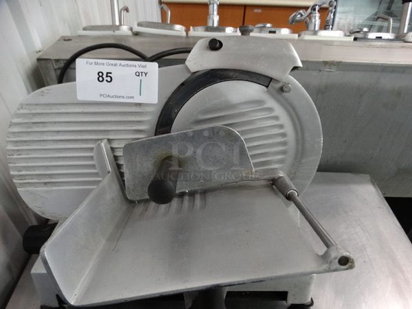 NICE! Globe Model GC9 Stainless Steel Commercial Countertop Meat Slicer w/ Blade Sharpener. 115 Volts, 1 Phase. 18x15x16. Tested and Working! - Image 3 of 7