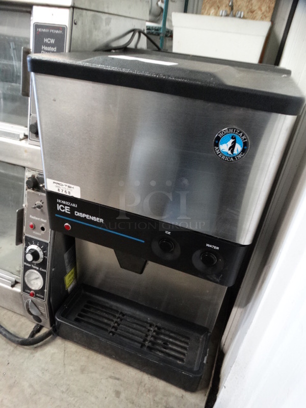 NICE! Hoshizaki Model DCM-270BAH Stainless Steel Commercial Countertop Ice Machine and Dispenser. 115-120 Volts, 1 Phase. 17x24x28 - Image 2 of 6