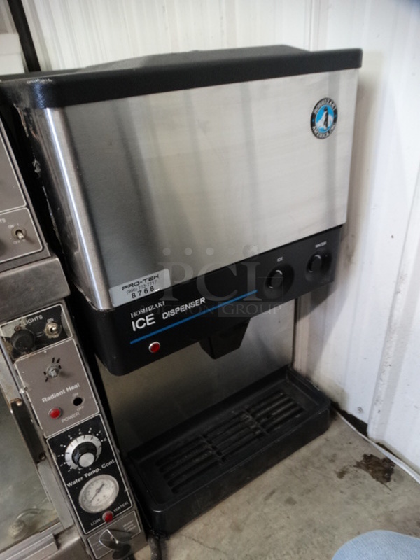 NICE! Hoshizaki Model DCM-270BAH Stainless Steel Commercial Countertop Ice Machine and Dispenser. 115-120 Volts, 1 Phase. 17x24x28 - Image 3 of 6