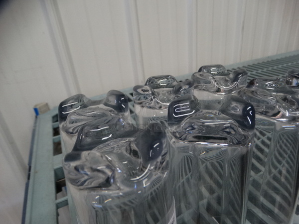 7 Poly Clear Beverage Tumblers. 2.5x2.5x6. 7 Times Your Bid! - Image 3 of 3