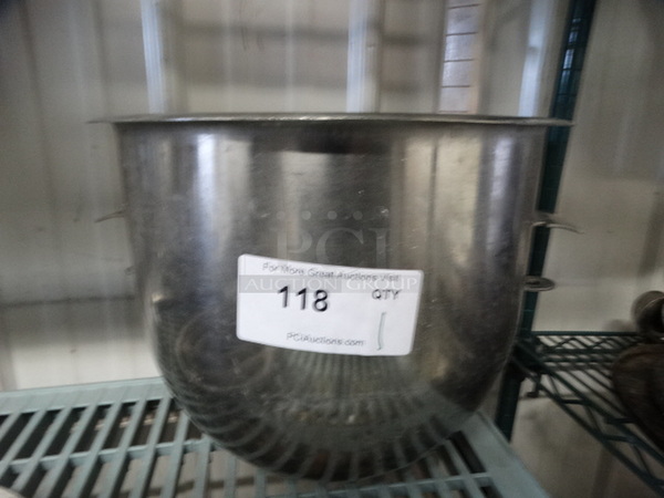 Stainless Steel Commercial Mixing Bowl. 16x14x12 - Image 4 of 5