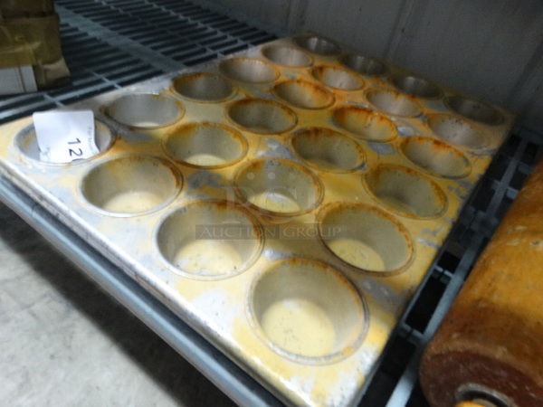 2 Metal 24 Cup Muffin Pans. 14x20.5x2. 2 Times Your Bid! - Image 2 of 4