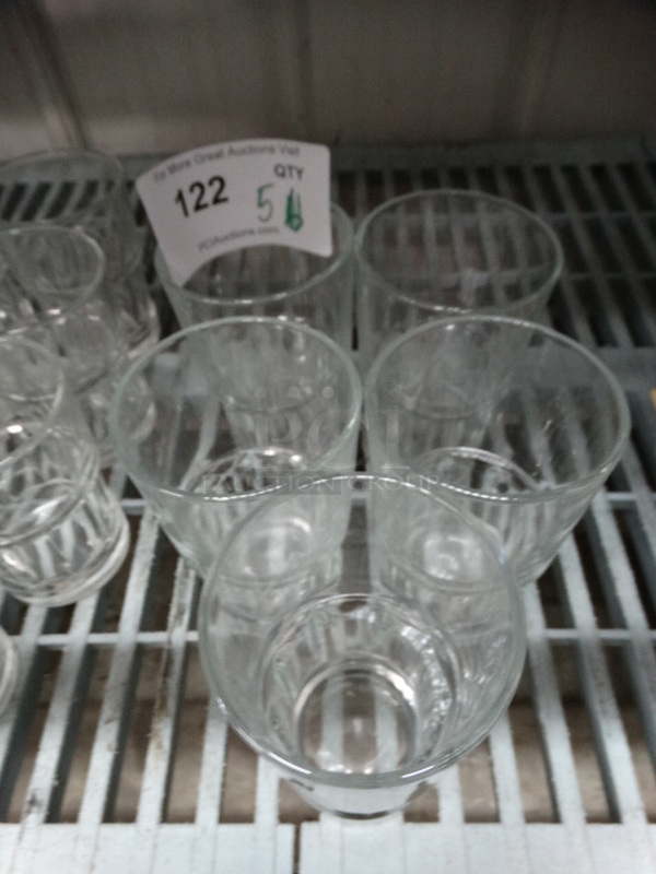 5 Beverage Glasses. 3.5x3.5x5.5. 5 Times Your Bid! - Image 4 of 4
