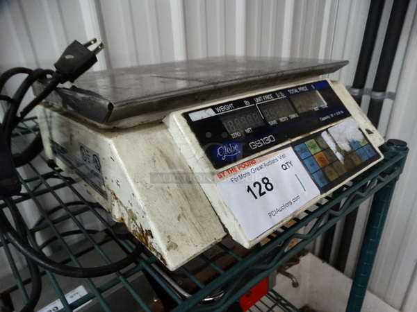 Globe Model GS130 Countertop Food Portioning Scale. 120 Volts, 1 Phase. 14x14x5. Tested and Working! - Image 2 of 5