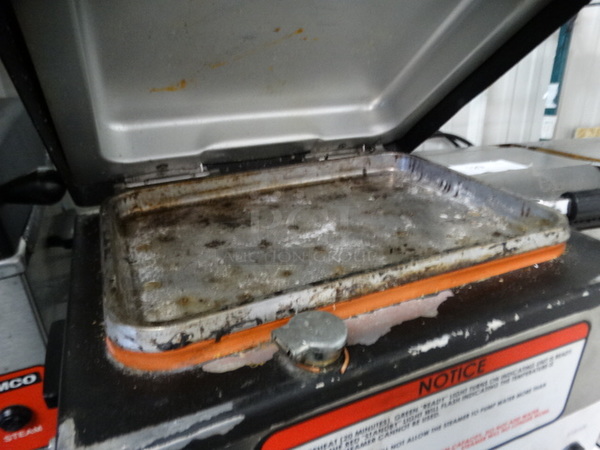 NICE! 2018 Nemco Model 6625B Stainless Steel Commercial Countertop Electric Steamer. 120 Volts, 1 Phase. 17x12x12. Tested and Working! - Image 5 of 6