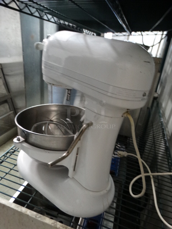 KitchenAid Professional 5 Plus Metal Countertop 5 Quart Planetary Mixer w/ Metal Mixing Bowl, Dough Hook, Mixing Paddle and Whisk. 11x16x17. Tested and Does Not Power On - Image 5 of 7
