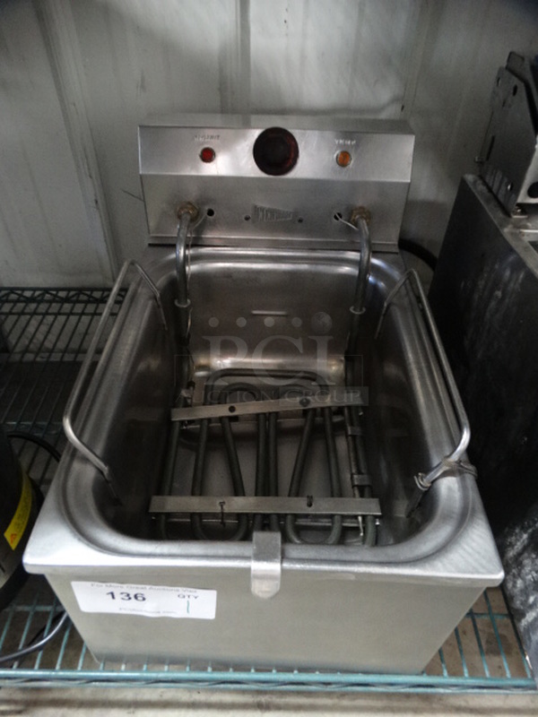 NICE! Cecilware Metal Countertop Electric Powered Fryer. 12x20x14 - Image 1 of 6