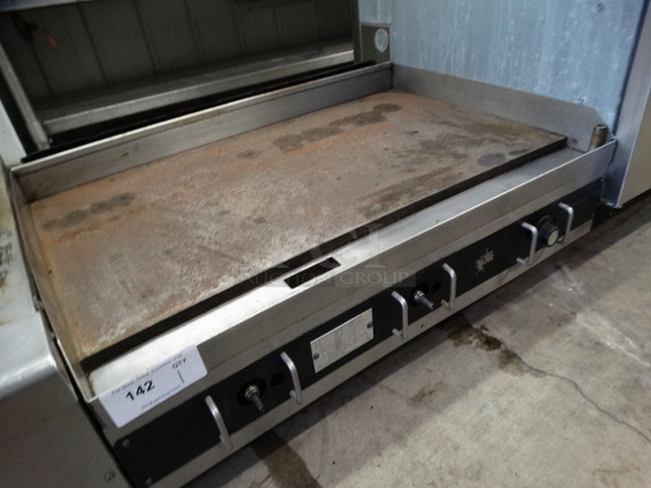 NICE! Star Model 636 Stainless Steel Commercial Countertop Gas Powered Flat Top Griddle. 20,000 BTU. 36x26x14 - Image 3 of 7
