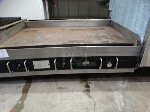 NICE! Star Model 636 Stainless Steel Commercial Countertop Gas Powered Flat Top Griddle. 20,000 BTU. 36x26x14 - Image 5 of 7