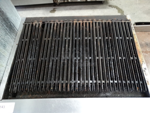 NICE! Stainless Steel Commercial Countertop Gas Powered Charbroiler Grill. 36x30x16 - Image 4 of 6