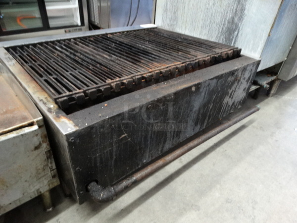 NICE! Stainless Steel Commercial Countertop Gas Powered Charbroiler Grill. 36x30x16 - Image 6 of 6