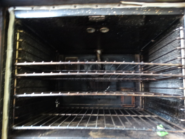 2 GORGEOUS! Vulcan Snorkel Stainless Steel Commercial Gas Powered Full Size Convection Oven w/ View Through Doors, Metal Oven Racks and Thermostatic Controls. 40x37x76. 2 Times Your Bid!  - Image 9 of 11