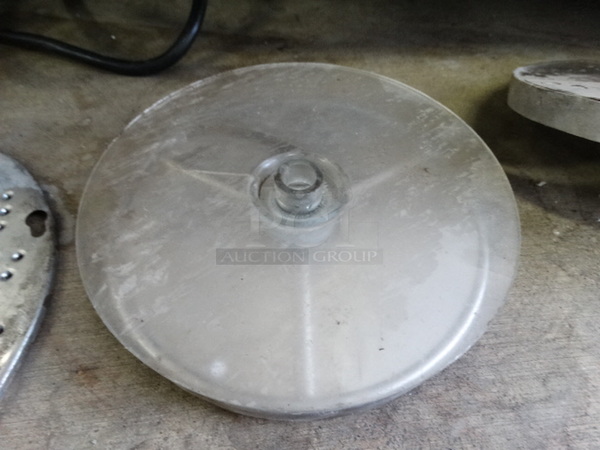 Metal Commercial Slicing Blade for Food Processor w/ Clear Cover. 7x7x2 - Image 3 of 3